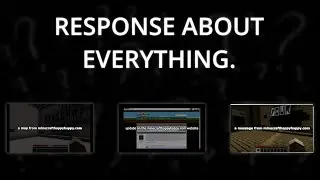 My response about Matias and minecrafthappyhappy.com