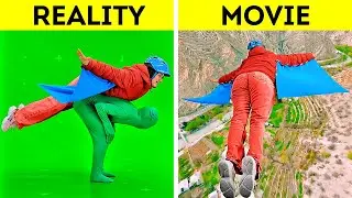 Movie VS Reality || Creative Green Screen Effects