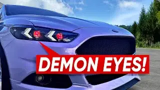 Ford Fusion CUSTOM HEADLIGHT Install!