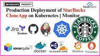 Production DevSecOps  Project | Deployment of Starbucks Clone App in Kubernetes | Monitor