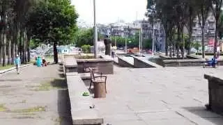 Днепродзержинск. Фонтан. Лето 2015 года.