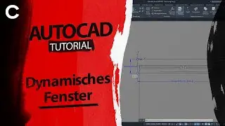 Dynamische Blöcke in AutoCAD - dynamisches Fenster - AutoCAD Tutorial Deutsch