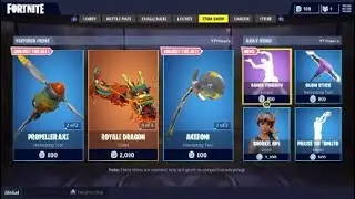 Fortnite Daily Items for Vbucks 08/29/18