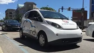 BlueIndy Car Sharing in Indianapolis Ride Along | Autoblog