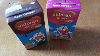 Vidoran Xmart Milk Cokelat & Stroberi