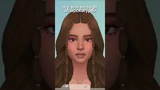 my sim through a zombie apocalypse | the sims 4 