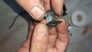 Adjusting and rewinding the aquarium water pump at home