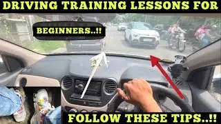Complete Car Driving Training Tips For New Beginners.. Who wants to learn car driving..??