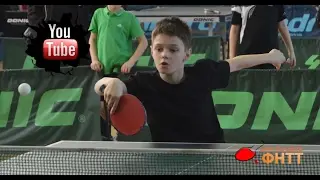 Table tennis. Галкин Дмитрий - Павлик Илья [HD]