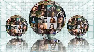 Photoshop Tutorial How To Create a Spherical Collage Effect