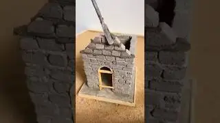 Homemade  building 🏫 #viral#house room