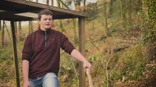 Sustainable Woodland Management in Carmarthenshire: Trainee Testimonial - Joe