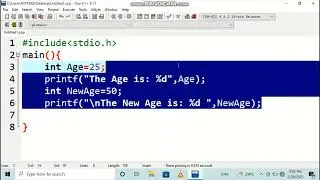 STRUCTURED PROGRAMMING, VARIABLES  2