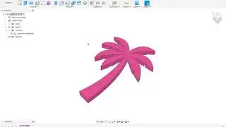 Using the Fusion 360 canvas feature to turn an image into a 3D model.