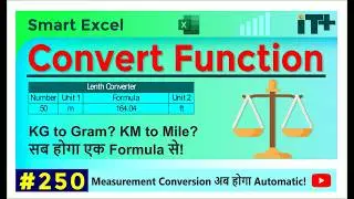 CONVERT Function in Excel | Unit Conversion Formula Explained
