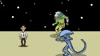 Obama Versus Aliens (Inkagames) - Walkthrough