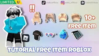 TUTORIAL FREE ITEM DI ROBLOX 2025 🤩‼️ || Roblox Indonesia