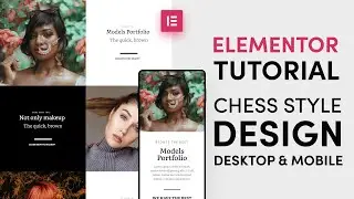 How to make chess style sections with Elementor in a few minutes