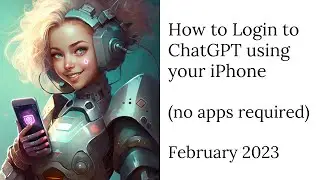 How to Login to ChatGPT in your iPhone (February 2023)