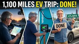 EV Road Trip 2025: We Drove an EV 1,100 Miles - Here's What SHOCKED Us!