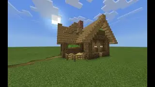 How to make a small rustic house in Minecraft!