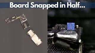 Trying to save data from a board that is snapped in half...