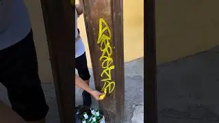 Graffiti Tagging 🔥#graffiti #art #viral #reels