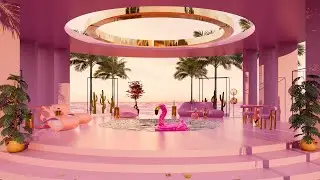 Barbie House - SketchUp + enscape 3.5