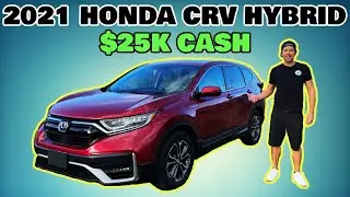 I Bought a 2021 Honda CRV Hybrid with $25K CASH (Best Car for Uber & Lyft?)