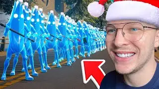 DÉFILÉ DE MODE spécial SKIN NOËL sur FORTNITE ! (100€ pour le Gagnant)