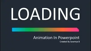 Easy Loading Animation in Powerpoint