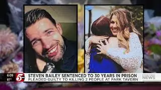 Man who drunkenly crashed into Park Tavern patio, killing 2 people, sentenced to 30 years