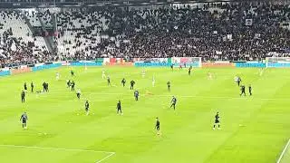 Juventus Atalanta (22.01.2023) Thunderstruck Riscaldamento...
