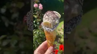 Glace chocolat banane #shorts #glace #icecream