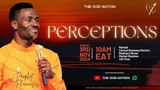 Perceptions || An Introduction - Prophet Phronesis