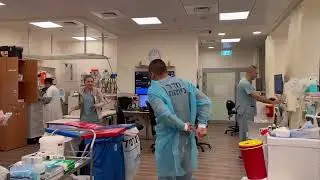 במרכז הרפואי העמק ממשיכים להיערך למתאר לחימה צפוני. צפו בבית החולים הממוגן בבניין 4.