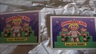 Tom Bunk AUTOGRAPH Garbage Pail Kids Books and Original Series 3 GPK Cards
