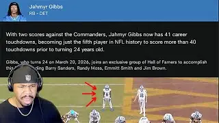 Detroit Lions Film Study: Jahmyr Gibbs Just Joined Barry Sanders in NFL History…