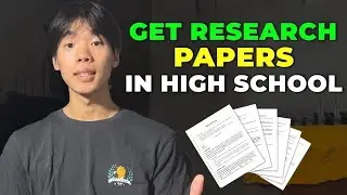 want research experience in high school? i gotchu. (FULL GUIDE)
