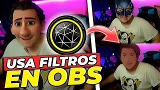 👽 EFECTOS de CÁMARA *GRATIS* en OBS con SNAP CAMERA | Tutorial FILTROS de CARA