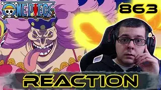 One Piece Episode 863 REACTION | INSANE POWER