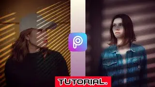 Window blinds shadow create in Picsart. Picsart photo editing tutorial. 🔥♨️♨️