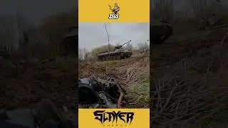 Coming face to face with a TANK in AIRSOFT! Cr - @airsoftcamman