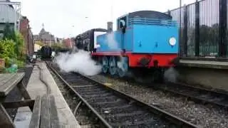 Spa Valley Railway "THOMAS" tug war vs "DIESEL"
