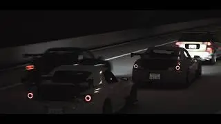 Goonie! Assetto Corsa Shutoko Revival Project Traffic Montage
