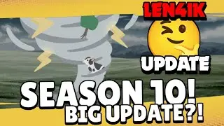 LEN4IK GAME: LEN4IK UPDATE! Дзен и Телеграм Канал, Новый Сезон, И МНОГОЕ!🌪️🌊