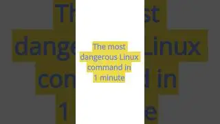 The most dangerous #linux command - rm #shorts #coding
