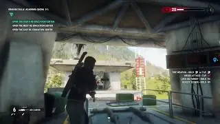 Just cause 4 Xbox one. Helicopter sniping.