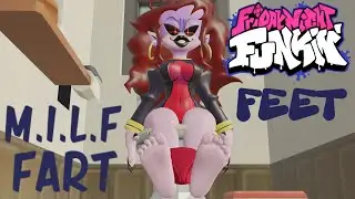 M.I.L.F Feet Friday Night Funkin Soles Toilet Fart Girl Farts on Toilet Feet