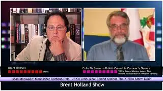JFK Assassination Mannlicher Carcano; Limo; The X-Files Storm Drain Colin McSween Brent Holland Show